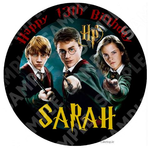 harry potter cake topper|edible harry potter cake toppers.